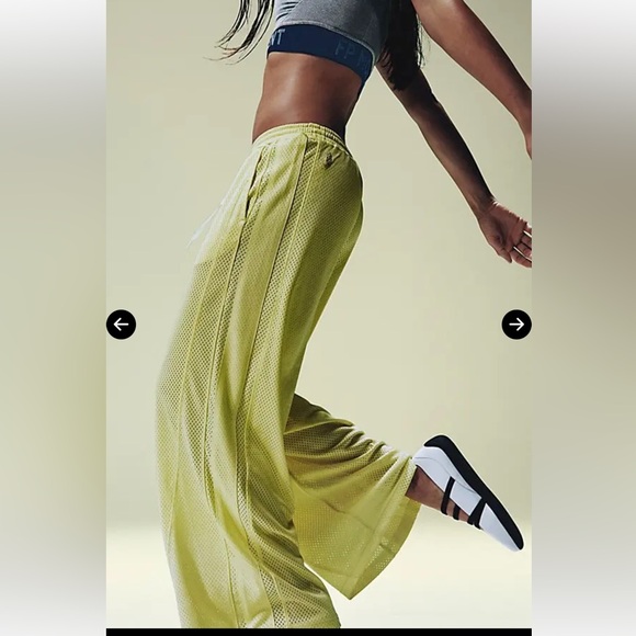 FP Movement Overtime Mesh Pants - Sour Citrus Retail $78 NWOT - Picture 5 of 5
